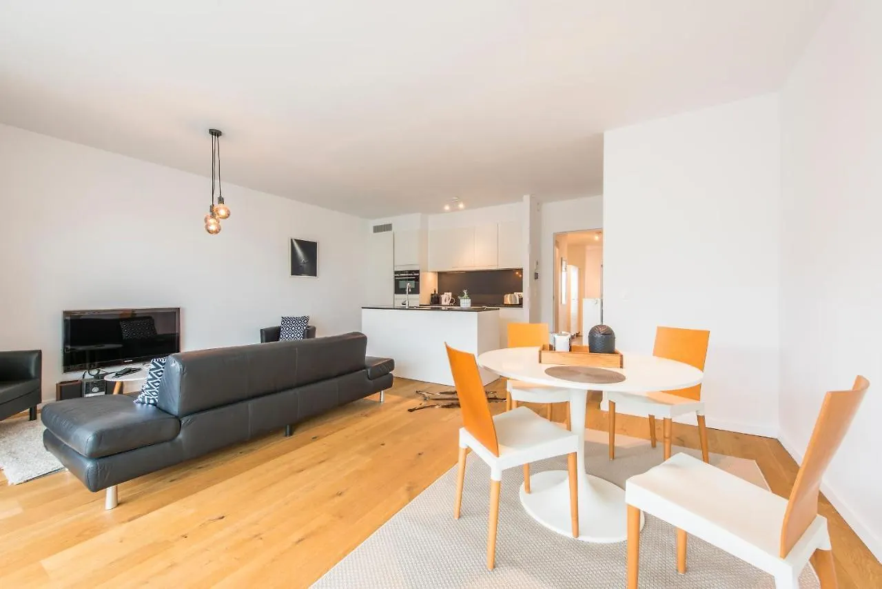 Modern Apartment With Terrace Near The Beach Ostenda 0*,  Belgia